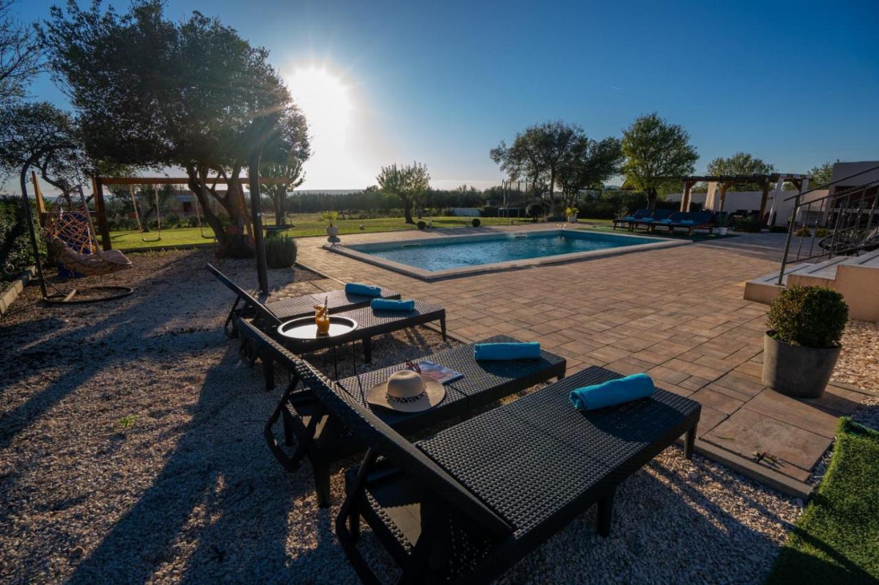 Villa Tara Zadarvillas Tinj エクステリア 写真