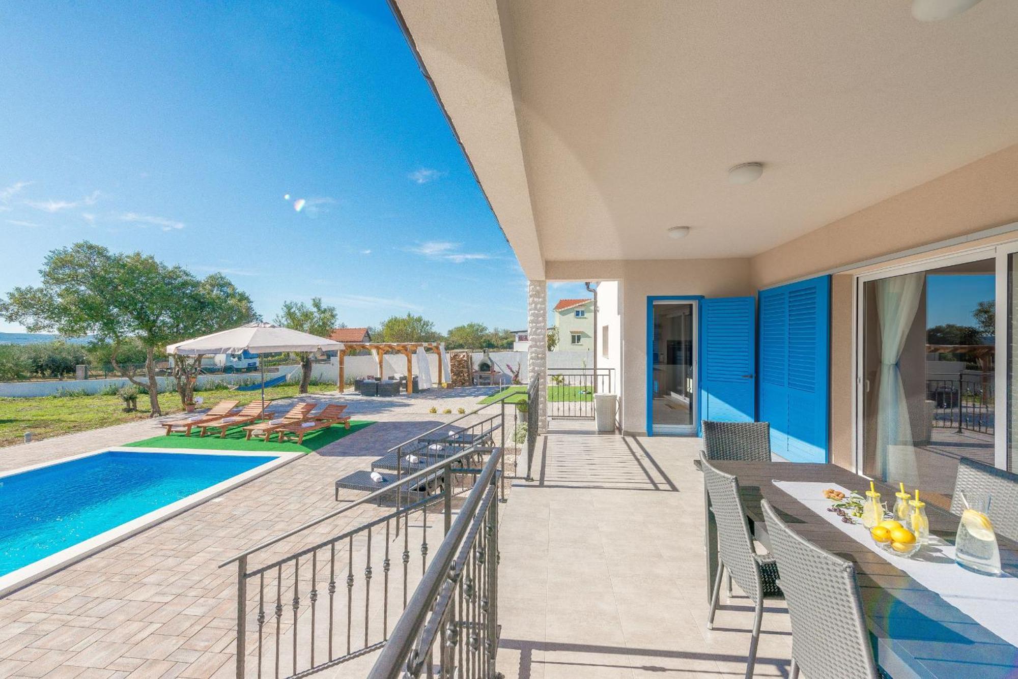 Villa Tara Zadarvillas Tinj エクステリア 写真