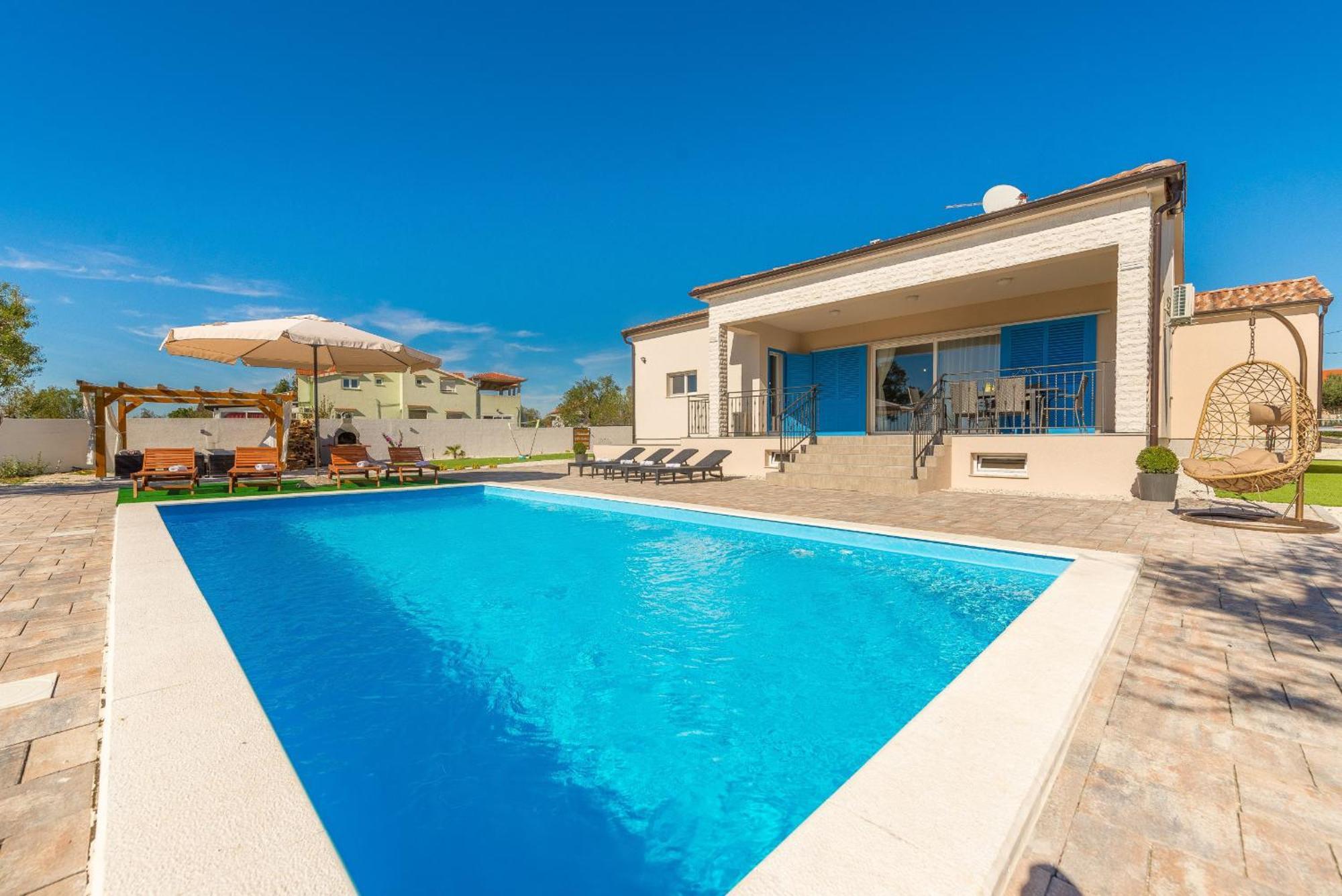 Villa Tara Zadarvillas Tinj エクステリア 写真