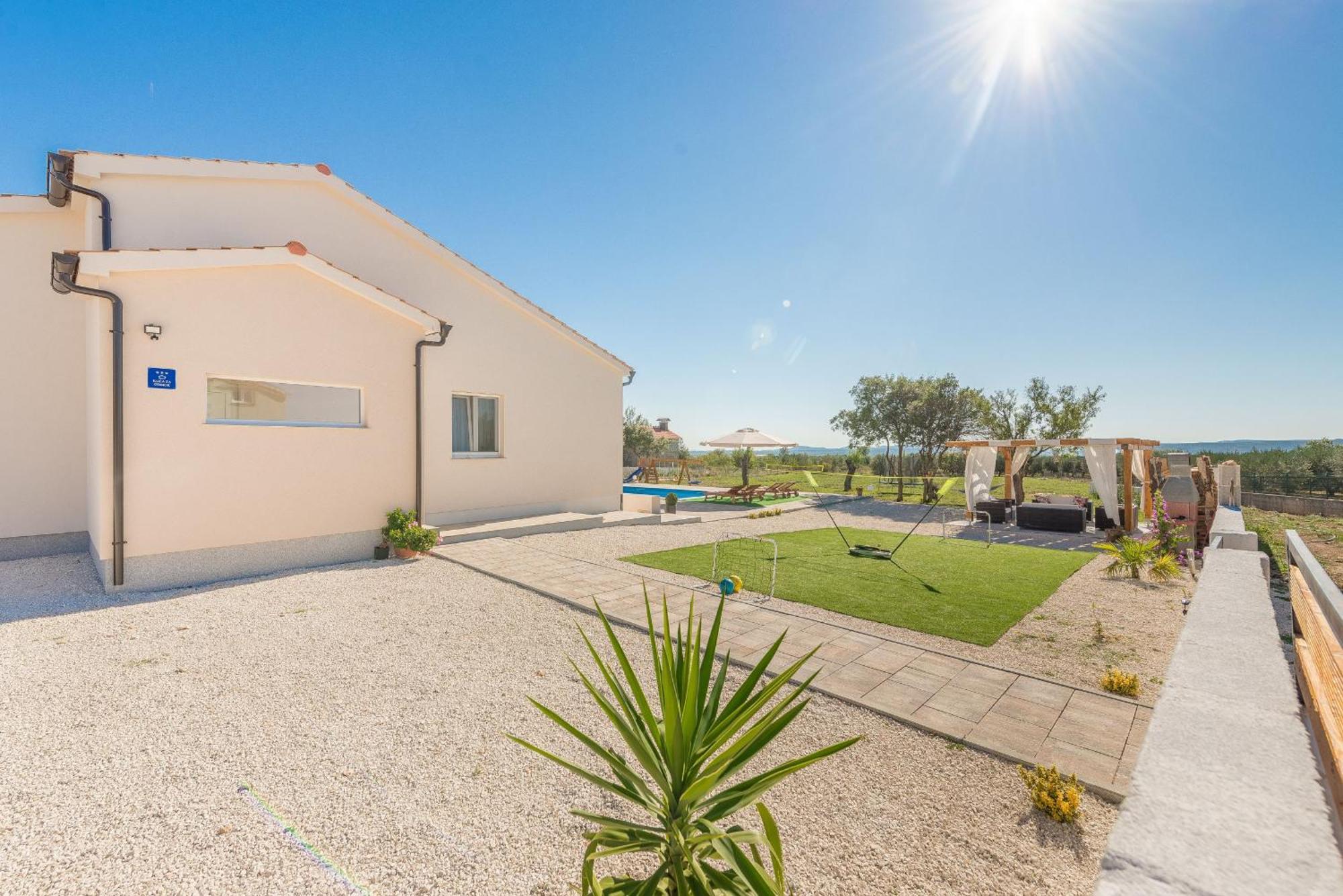 Villa Tara Zadarvillas Tinj エクステリア 写真