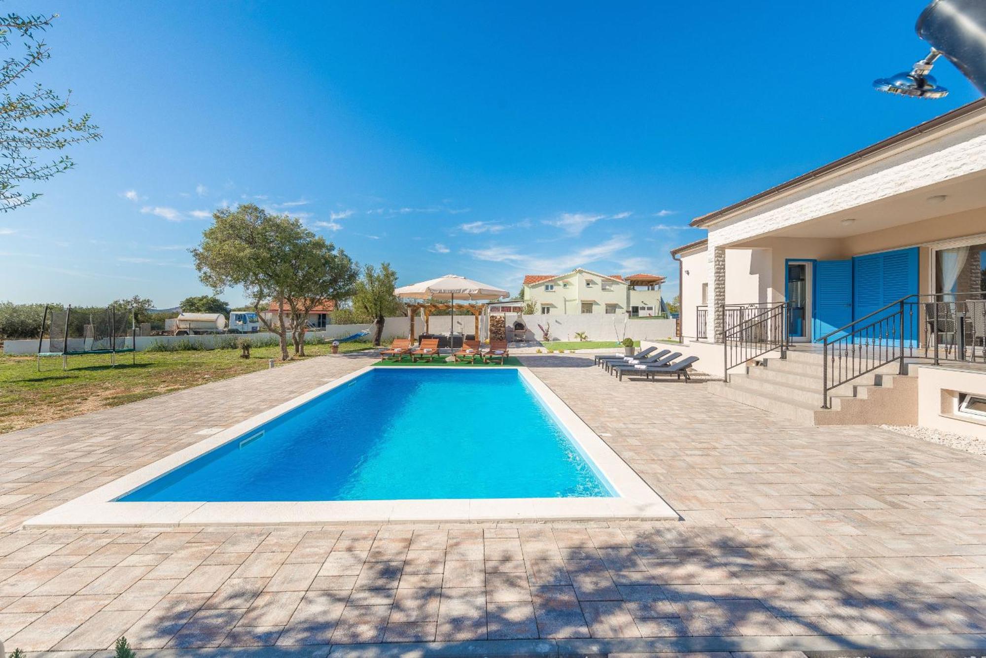 Villa Tara Zadarvillas Tinj エクステリア 写真